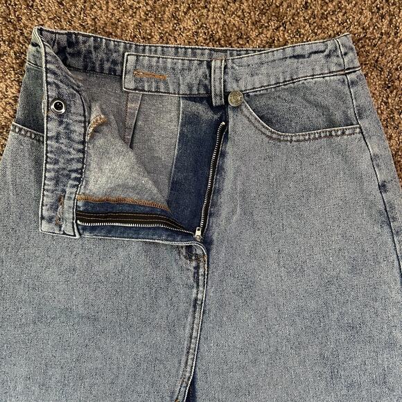 Avenue Zoe Jaymes Denim Maxi Skirt Size Medium - Picture 3 of 13